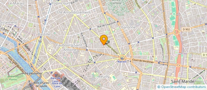 localisation de l'entreprise MADAME LUDIVINE LUBAKI  PARIS