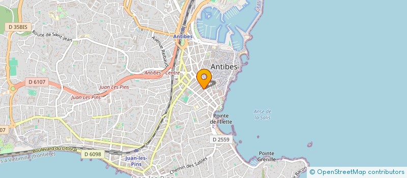 localisation de l'entreprise MADAME LUDIVINE MAIRY à ANTIBES