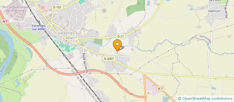 localisation de l'entreprise MADAME LUDIVINE MALLERET  CRECHY