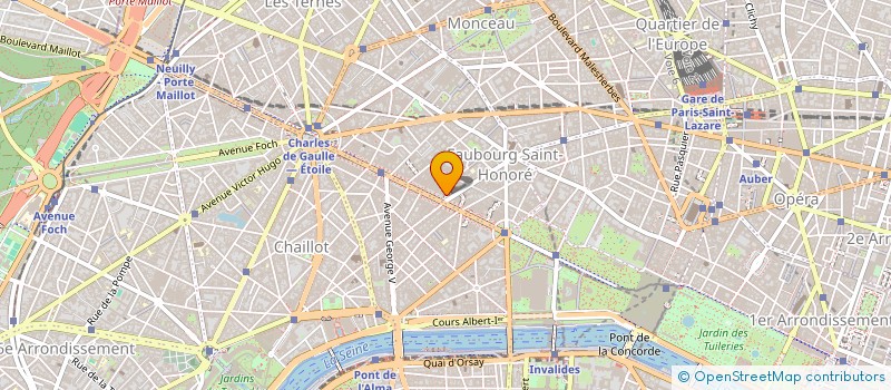 localisation de l'entreprise MADAME LUDIVINE MANNE à PARIS