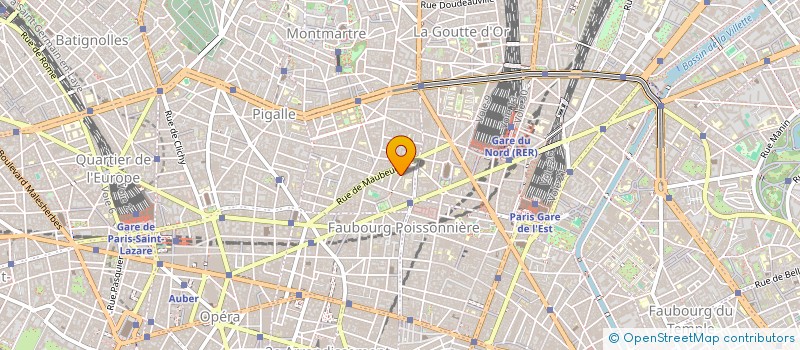 localisation de l'entreprise MADAME LUDIVINE MANOURY à PARIS