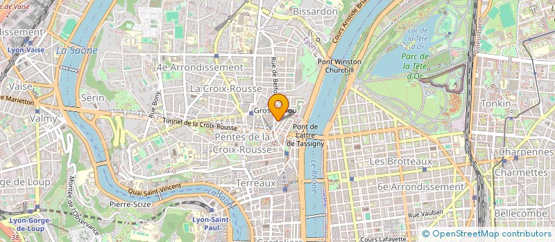 localisation de l'entreprise MADAME LUDIVINE MARTIN à LYON