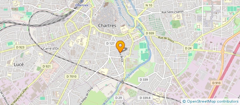 localisation de l'entreprise MADAME LUDIVINE MARTINS à CHARTRES