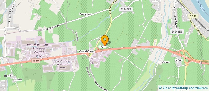 localisation de l'entreprise MADAME LUDIVINE MARTY  VAYRES