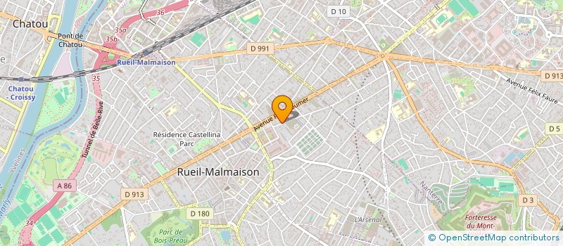 localisation de l'entreprise MADAME LUDIVINE MONTAUDOIN à RUEIL-MALMAISON