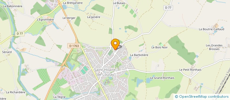 localisation de l'entreprise MADAME LUDIVINE OUVRARD à MONTAIGU-VENDEE
