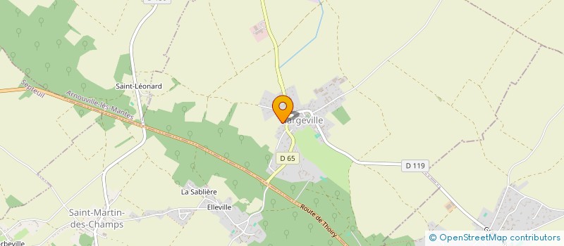 localisation de l'entreprise MADAME LUDIVINE PAGNERRE  HARGEVILLE