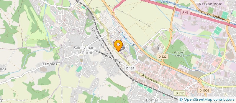 localisation de l'entreprise MADAME LUDIVINE PATAMIA à BOURGOIN-JALLIEU