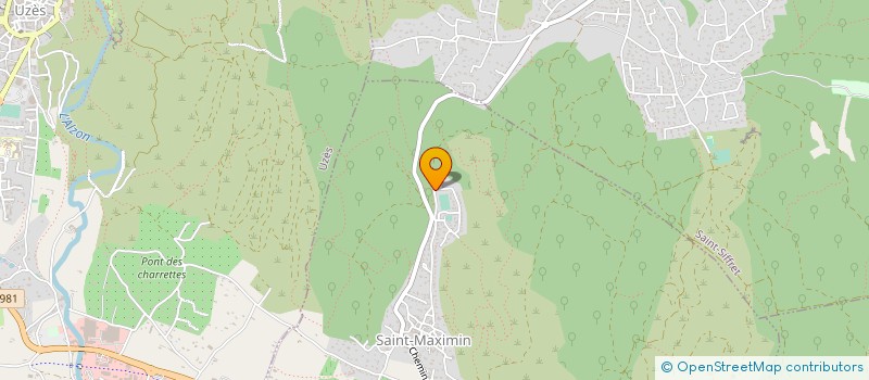 localisation de l'entreprise MADAME LUDIVINE PELLEGRIN  SAINT-MAXIMIN
