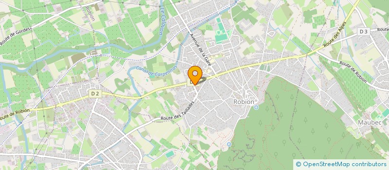 localisation de l'entreprise MADAME LUDIVINE PELLOQUIN  ROBION