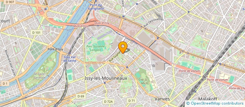 localisation de l'entreprise MADAME LUDIVINE PERDRIX à ISSY-LES-MOULINEAUX