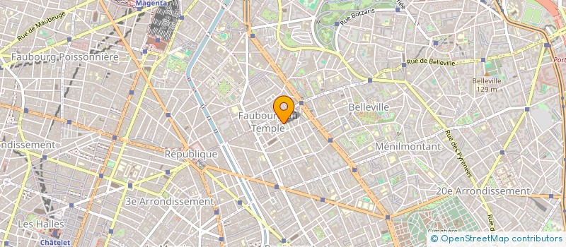 localisation de l'entreprise MADAME LUDIVINE PERIGAULT  PARIS