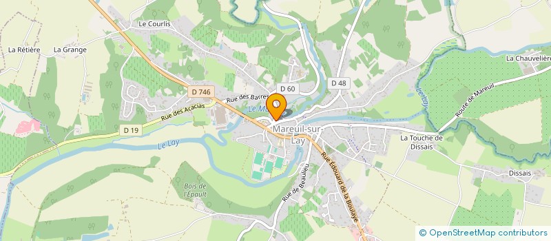 localisation de l'entreprise MADAME LUDIVINE PERNIN à MAREUIL-SUR-LAY-DISSAIS