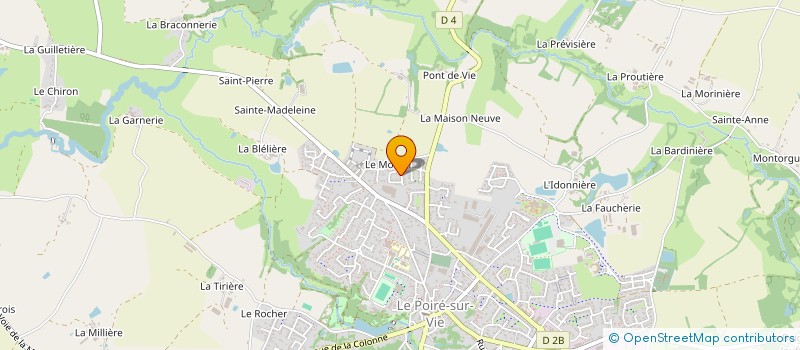 localisation de l'entreprise MADAME LUDIVINE PETORIN  LE POIRE-SUR-VIE