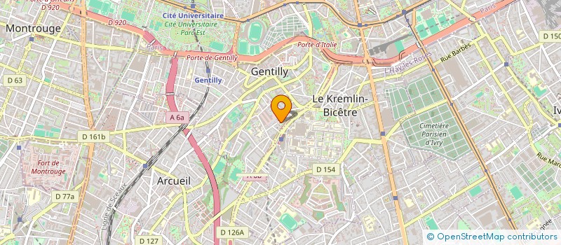 localisation de l'entreprise MADAME LUDIVINE PHILIPPE à GENTILLY