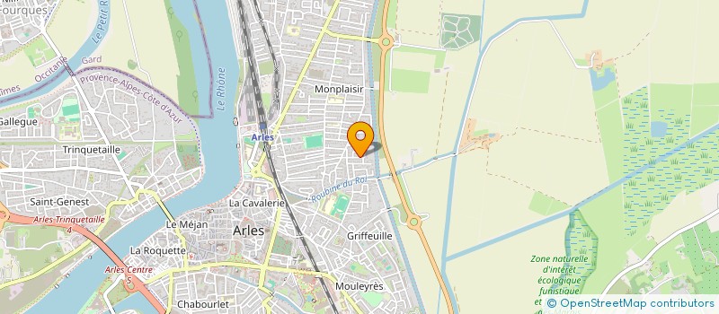 localisation de l'entreprise MADAME LUDIVINE PICCARDI à ARLES