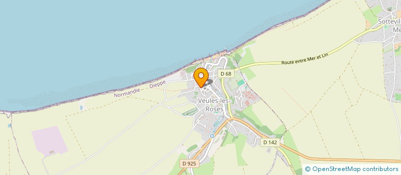 localisation de l'entreprise MADAME LUDIVINE PIERRE  VEULES-LES-ROSES