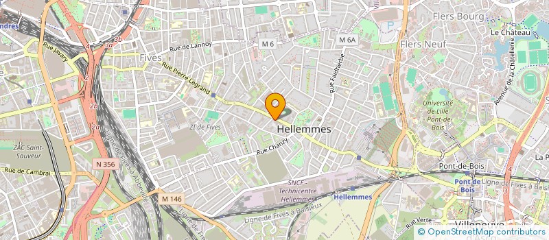 localisation de l'entreprise MADAME LUDIVINE PIESSET à LILLE
