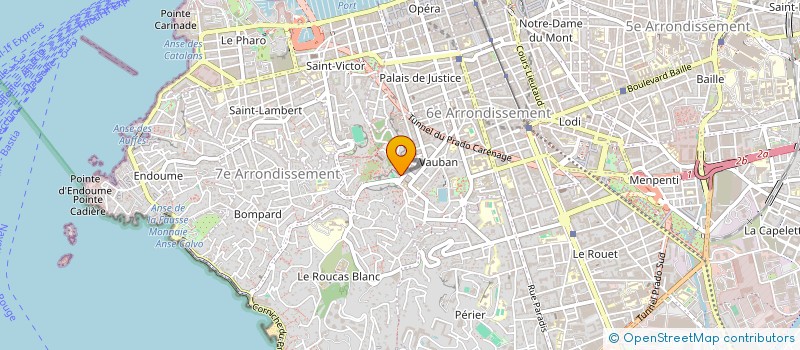 localisation de l'entreprise MADAME LUDIVINE PILLOT à MARSEILLE