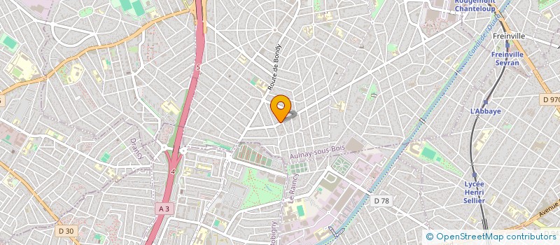 localisation de l'entreprise MADAME LUDIVINE PIRON à AULNAY-SOUS-BOIS