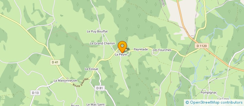 localisation de l'entreprise MADAME LUDIVINE PRADAYROL  VERNEUIL-SUR-VIENNE