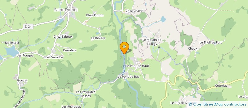localisation de l'entreprise MADAME LUDIVINE PRADIER à BELLEGARDE-EN-MARCHE
