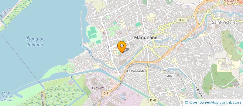 localisation de l'entreprise MADAME LUDIVINE PRAUD à MARIGNANE
