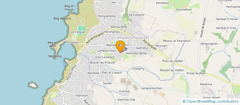 localisation de l'entreprise MADAME LUDIVINE QUERE  PLOUGUIN