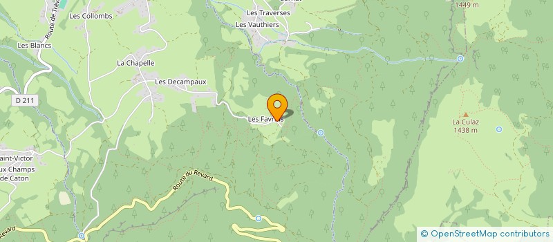 localisation de l'entreprise MADAME LUDIVINE REBOURS  MONTCEL