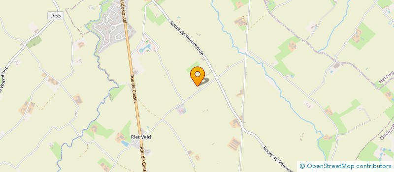 localisation de l'entreprise MADAME LUDIVINE REZGUI  WORMHOUT