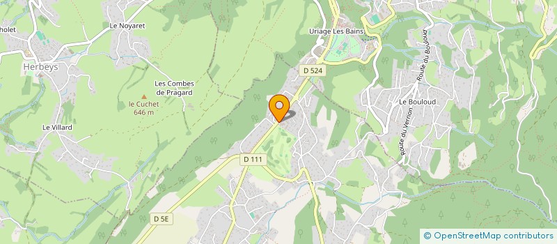 localisation de l'entreprise MADAME LUDIVINE RIONDET  VAULNAVEYS-LE-HAUT