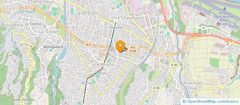 localisation de l'entreprise MADAME LUDIVINE ROSALIE à SAINT-DENIS