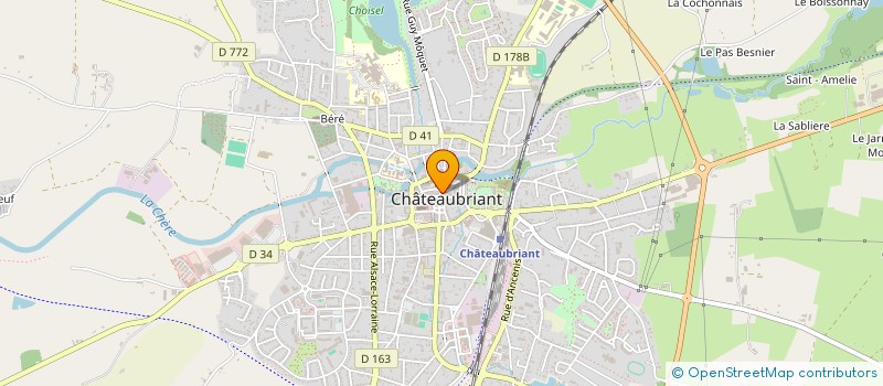 localisation de l'entreprise MADAME LUDIVINE ROTRU  CHATEAUBRIANT