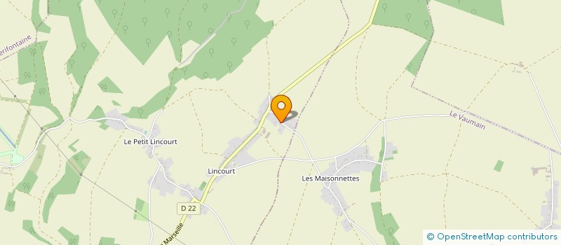 localisation de l'entreprise MADAME LUDIVINE ROUET  FLAVACOURT