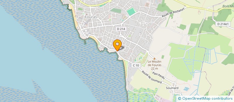 localisation de l'entreprise MADAME LUDIVINE ROUSSEAU à FOURAS