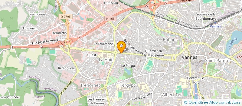 localisation de l'entreprise MADAME LUDIVINE RULLEAU à VANNES