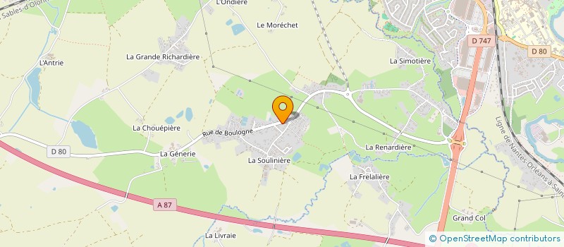 localisation de l'entreprise MADAME LUDIVINE SALZET à AUBIGNY-LES CLOUZEAUX