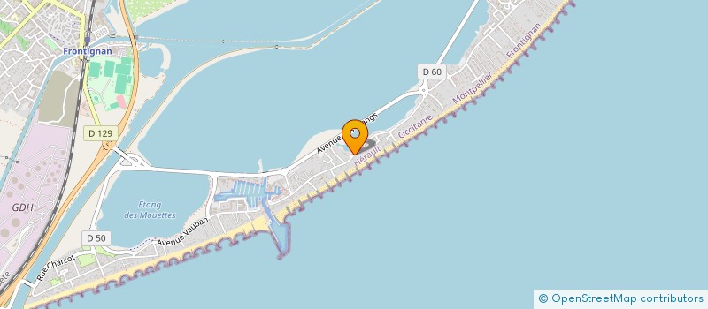 localisation de l'entreprise MADAME LUDIVINE SANSONE à FRONTIGNAN