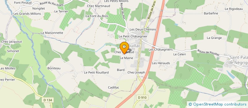localisation de l'entreprise MADAME LUDIVINE SANTINA à MERIGNAC