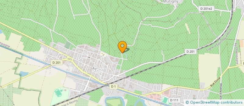 localisation de l'entreprise MADAME LUDIVINE SCHELFHOUT  AVENAY-VAL-D OR