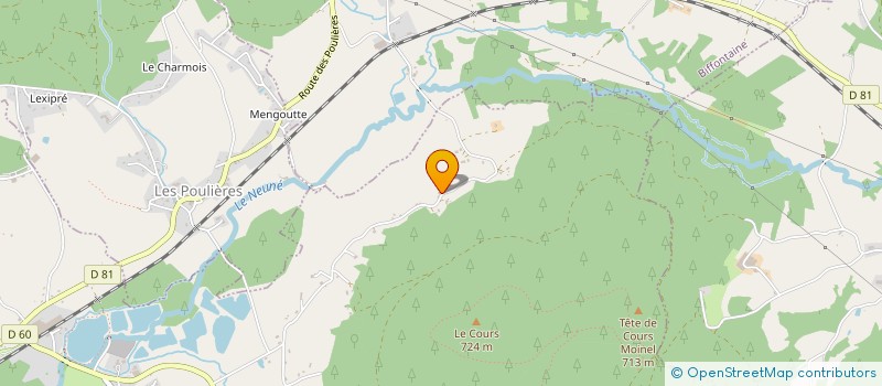 localisation de l'entreprise MADAME LUDIVINE SEGHI  LA CHAPELLE-DEVANT-BRUYERES