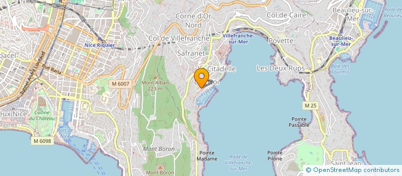 localisation de l'entreprise MADAME LUDIVINE SERRA à VILLEFRANCHE-SUR-MER