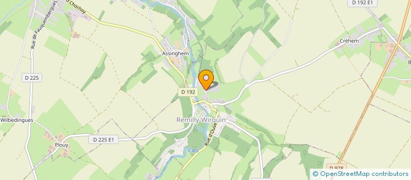 localisation de l'entreprise MADAME LUDIVINE SIMOENS  REMILLY-WIRQUIN