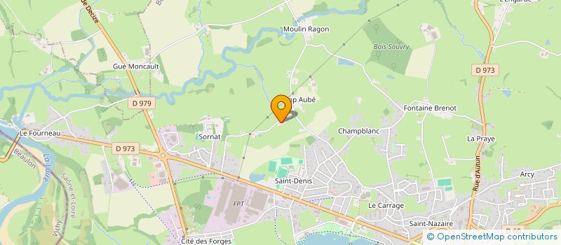 localisation de l'entreprise MADAME LUDIVINE SOTORRA  BOURBON-LANCY