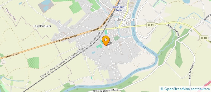 localisation de l'entreprise MADAME LUDIVINE SUBTIL à LISLE-SUR-TARN