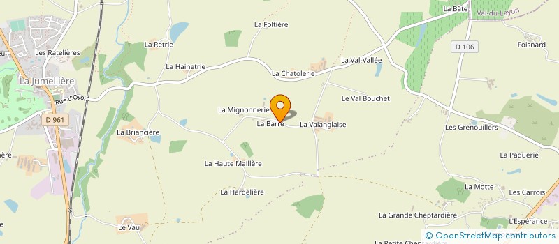 localisation de l'entreprise MADAME LUDIVINE SUREAU à VAL-DU-LAYON