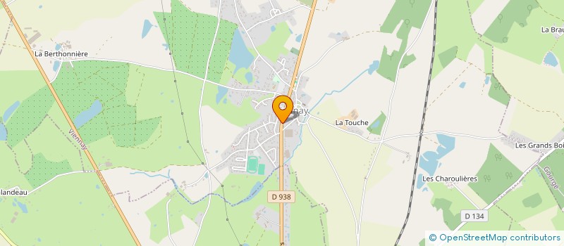 localisation de l'entreprise MADAME LUDIVINE SYLVESTRE  VIENNAY