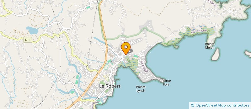 localisation de l'entreprise MADAME LUDIVINE SYLVIUS à LE ROBERT