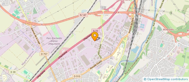 localisation de l'entreprise MADAME LUDIVINE TEXIER  POITIERS