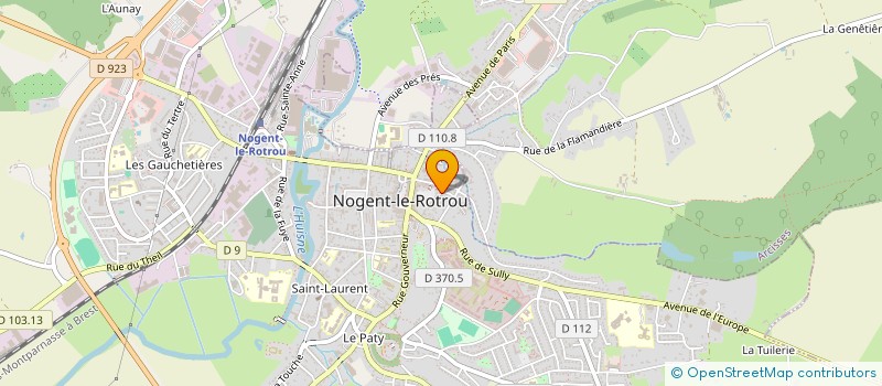 localisation de l'entreprise MADAME LUDIVINE THIBAULT à NOGENT-LE-ROTROU